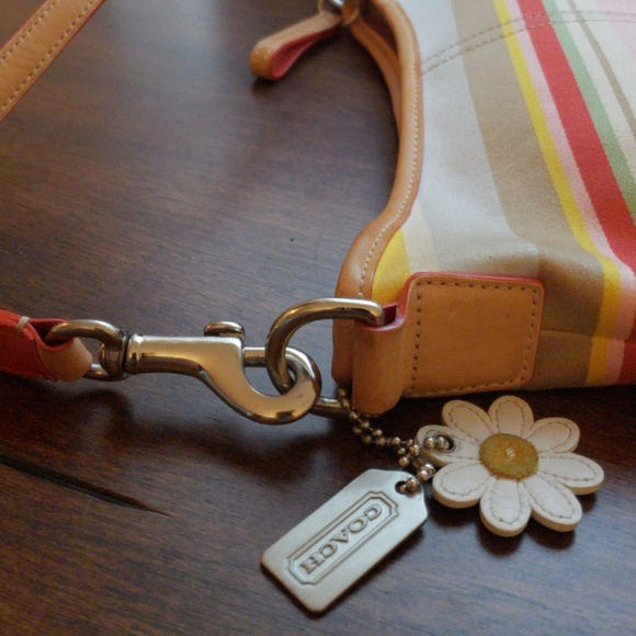 Coach Soho Hobo Multicolor Leather Shoulder Bag - Picture 7 of 8